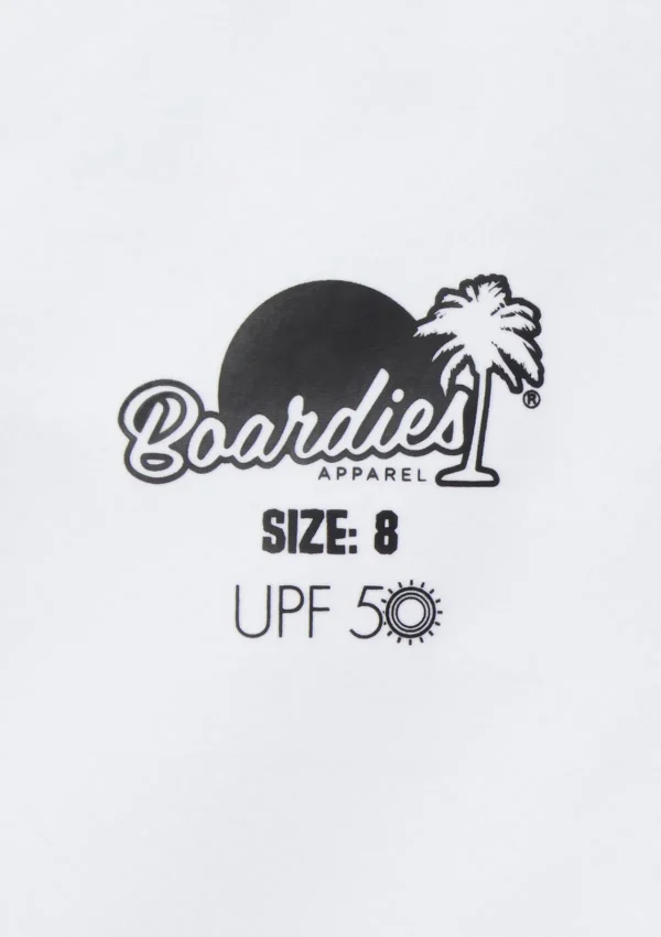 Outlet White And Navy Rash Guard Clothing
